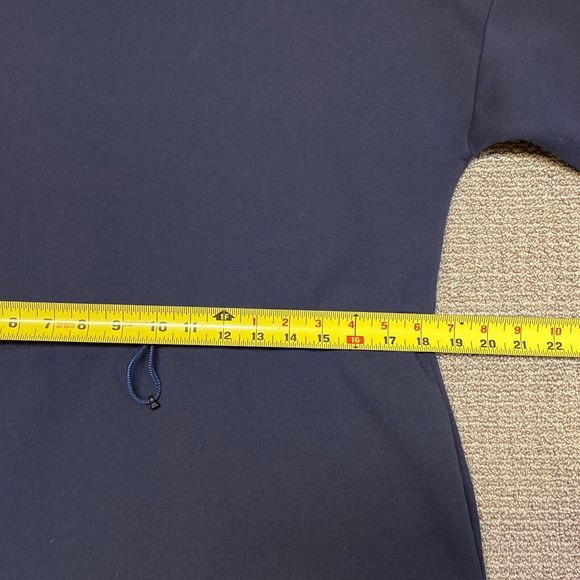 Nike Sweater Womens Size Small Dri-FIT Therma Flex Training Cowl Sweatshirt Blue - Picture 4 of 11